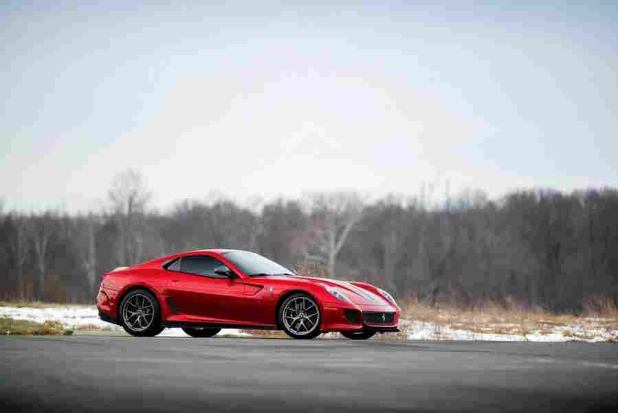 FERRARI 599 GTO 6393 59 Car A4 Photo Print