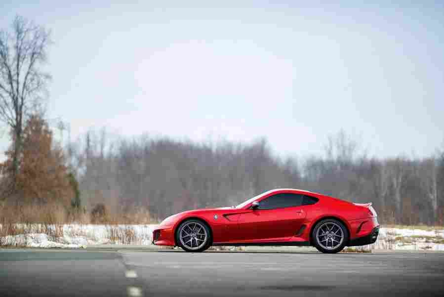 FERRARI 599 GTO 6393 60 Car A4 Photo Print