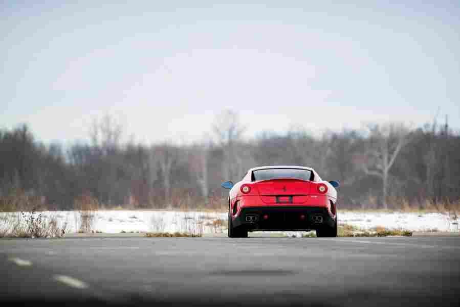 FERRARI 599 GTO 6393 62 Car A4 Photo Print