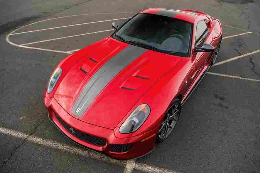 FERRARI 599 GTO 6393 64 Car A4 Photo Print