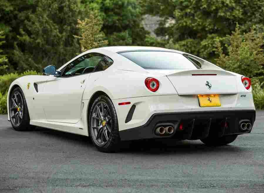 FERRARI 599 GTO 6393 65 Car A4 Photo Print