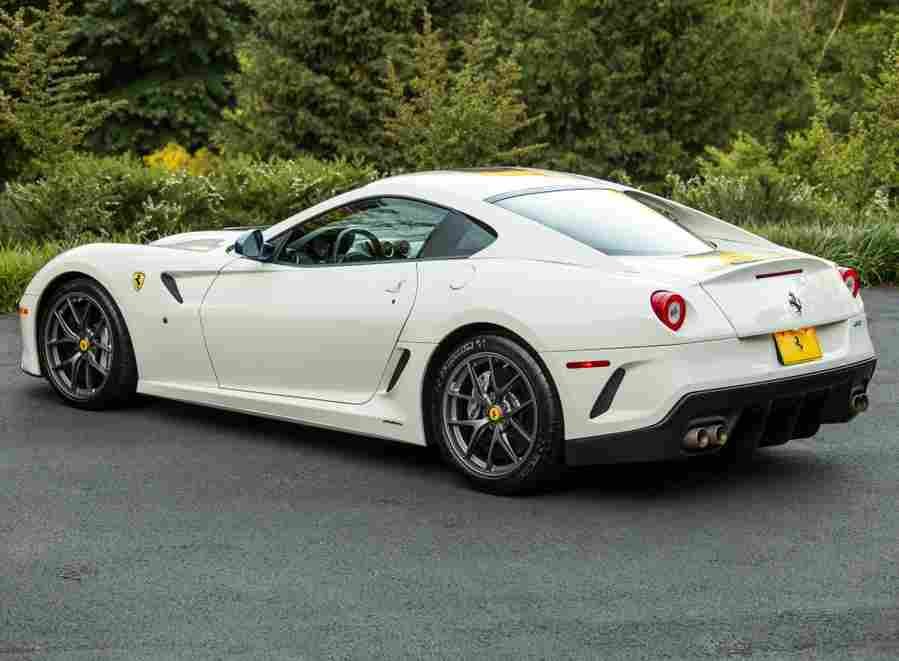 FERRARI 599 GTO 6393 67 Car A4 Photo Print
