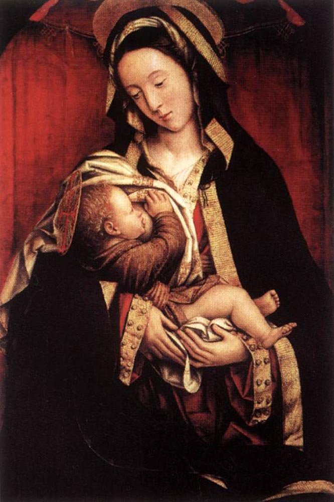 FERRARI Defendente Madonna And Child Art A4 Photo Print