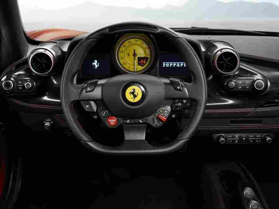 FERRARI F8 Tributo 6526 11 Car A4 Photo Print