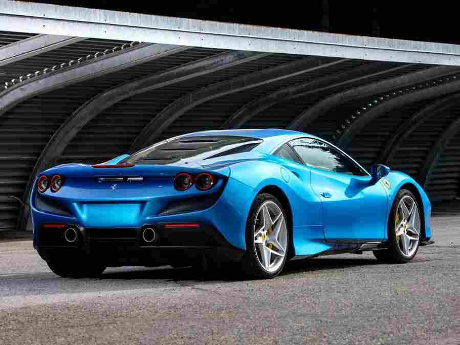 FERRARI F8 Tributo 6526 19 Car A4 Photo Print