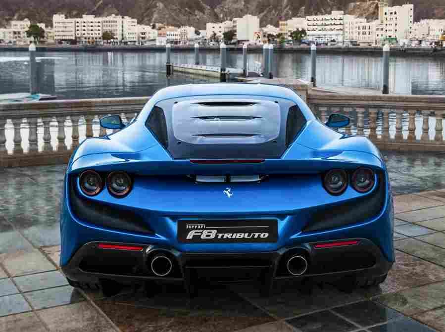 FERRARI F8 Tributo 6526 28 Car A4 Photo Print