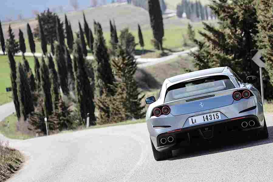 FERRARI GTC4Lusso T 5988 10 Car A4 Photo Print