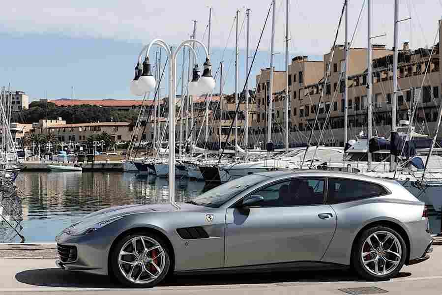 FERRARI GTC4Lusso T 5988 11 Car A4 Photo Print