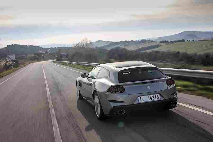 FERRARI GTC4Lusso T 5988 14 Car A4 Photo Print