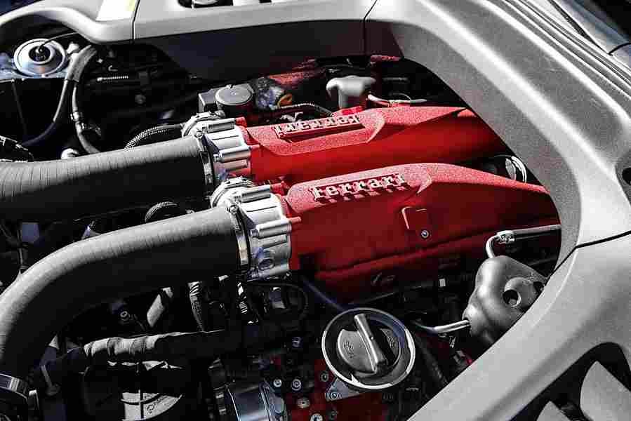 FERRARI GTC4Lusso T 5988 2 Car A4 Photo Print