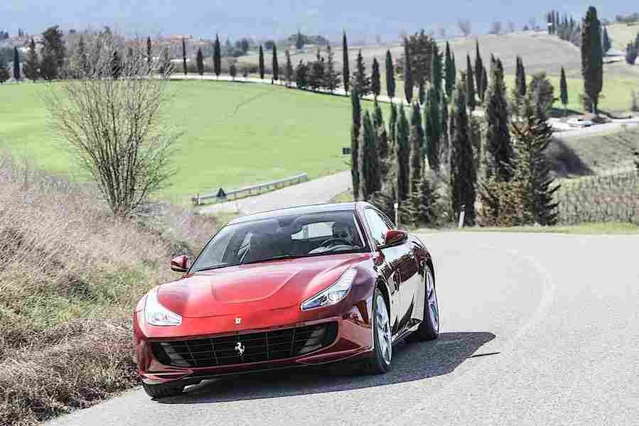 FERRARI GTC4Lusso T 5988 20 Car A4 Photo Print