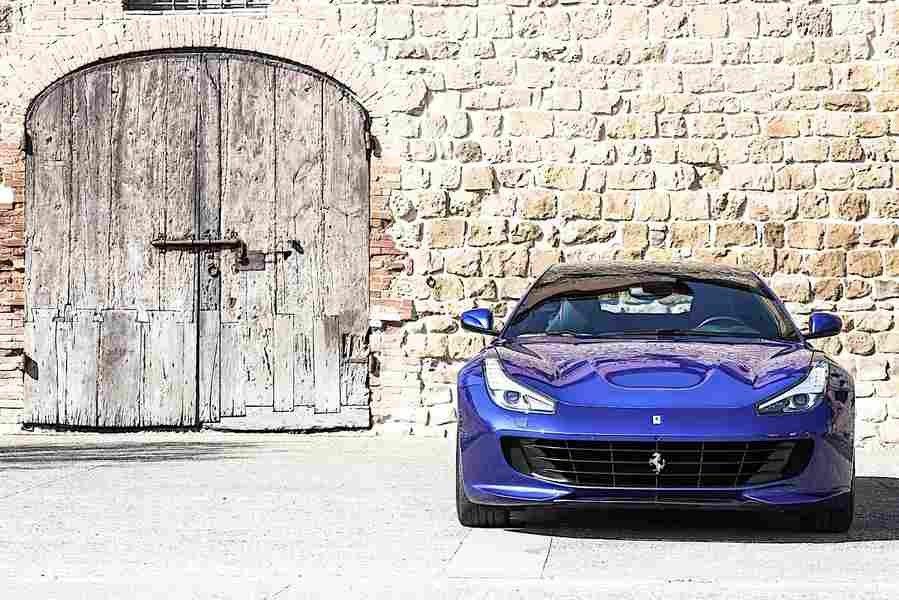 FERRARI GTC4Lusso T 5988 22 Car A4 Photo Print
