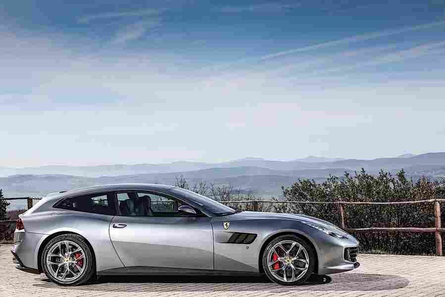 FERRARI GTC4Lusso T 5988 23 Car A4 Photo Print