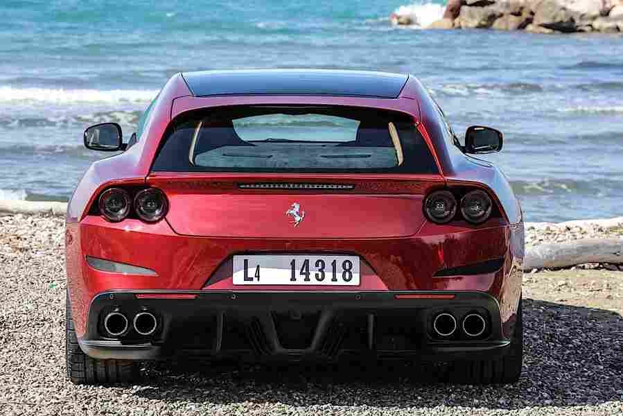 FERRARI GTC4Lusso T 5988 24 Car A4 Photo Print