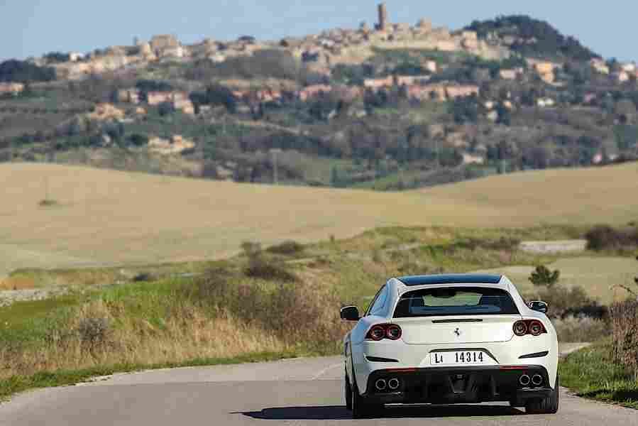 FERRARI GTC4Lusso T 5988 33 Car A4 Photo Print