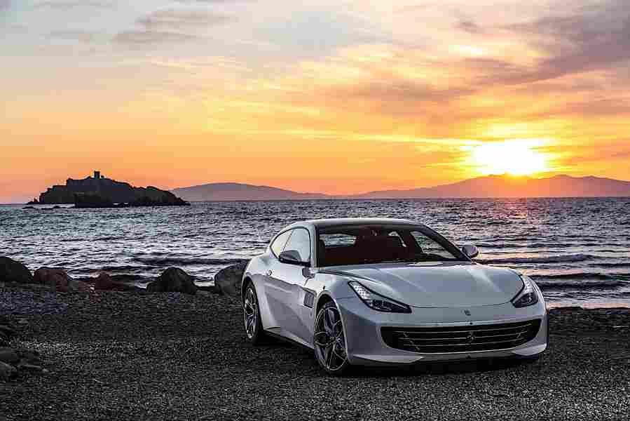 FERRARI GTC4Lusso T 5988 9 Car A4 Photo Print