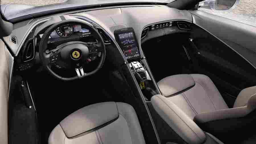 FERRARI Roma 6690 1 Car A4 Photo Print