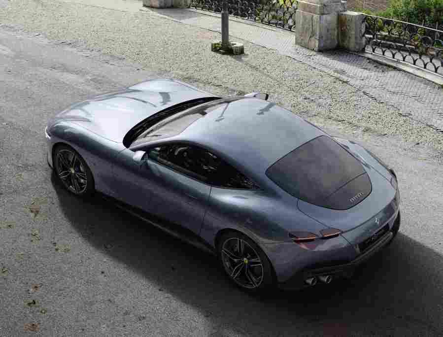 FERRARI Roma 6690 13 Car A4 Photo Print