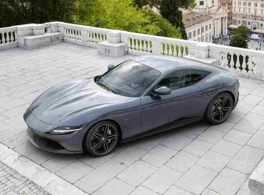 FERRARI Roma 6690 14 Car A4 Photo Print