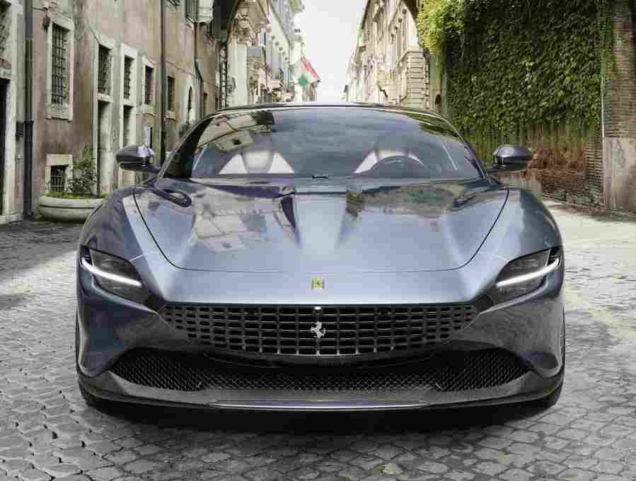 FERRARI Roma 6690 15 Car A4 Photo Print