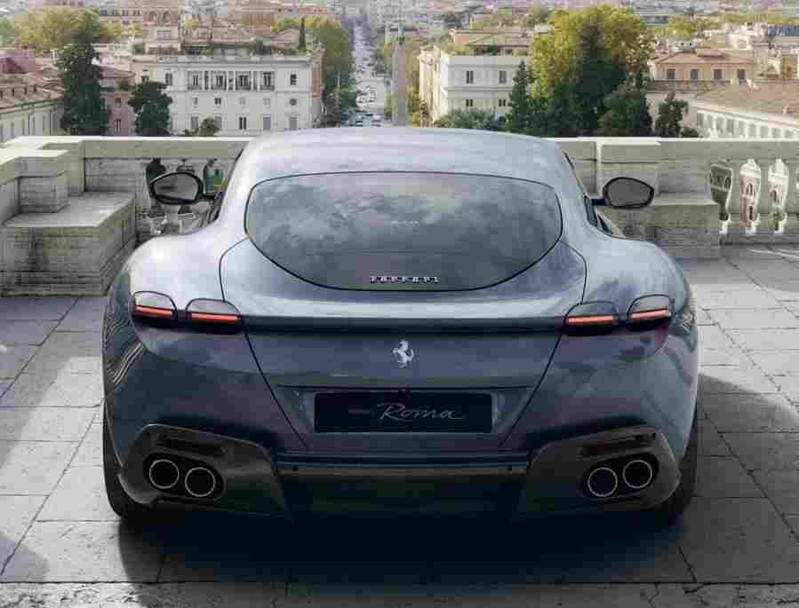 FERRARI Roma 6690 16 Car A4 Photo Print