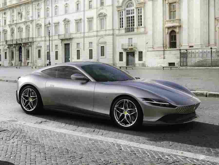 FERRARI Roma 6690 17 Car A4 Photo Print