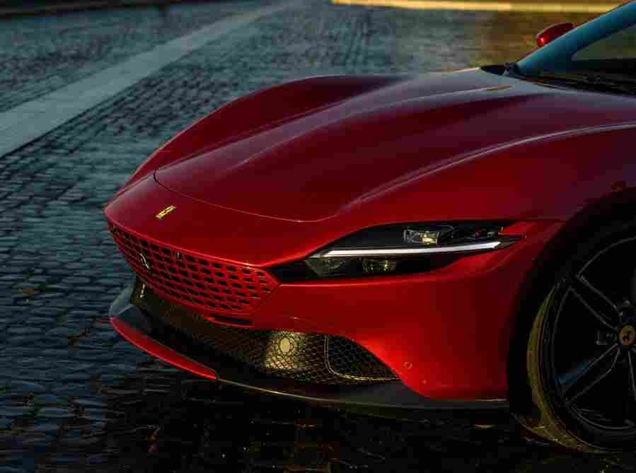 FERRARI Roma 6690 21 Car A4 Photo Print