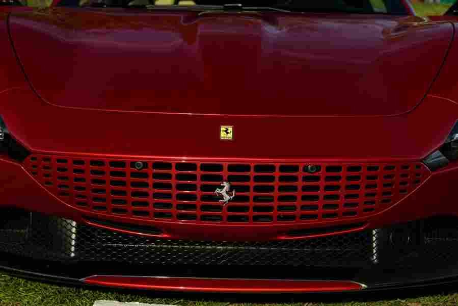 FERRARI Roma 6690 23 Car A4 Photo Print