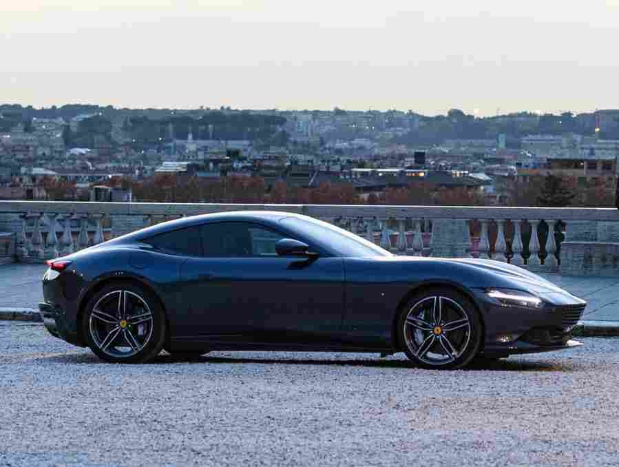 FERRARI Roma 6690 25 Car A4 Photo Print