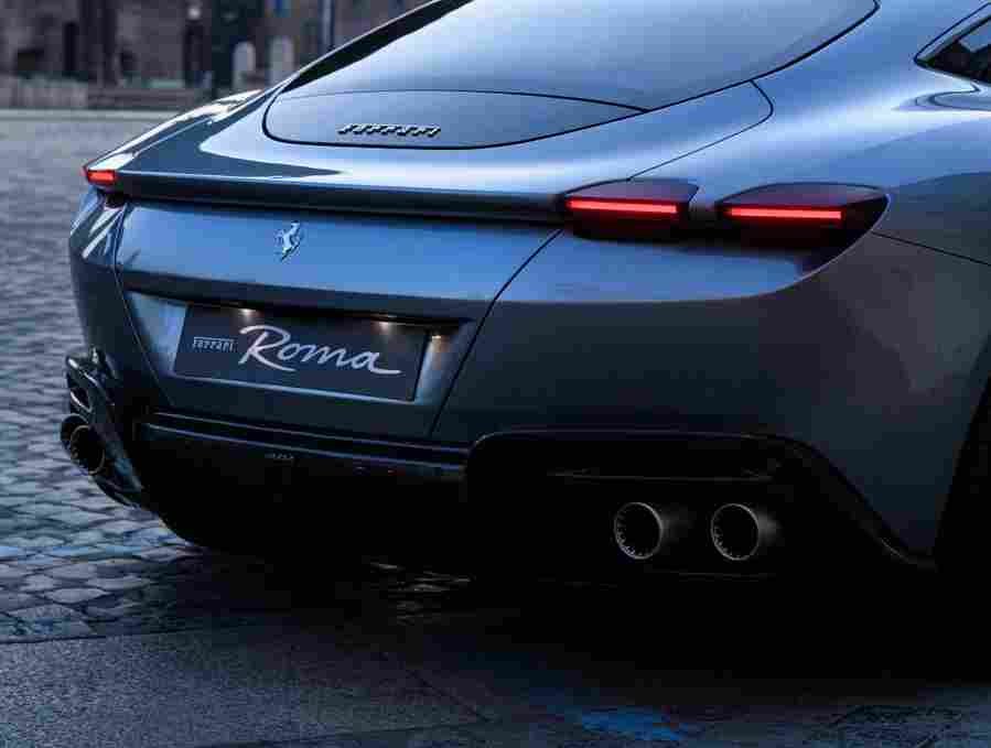 FERRARI Roma 6690 27 Car A4 Photo Print