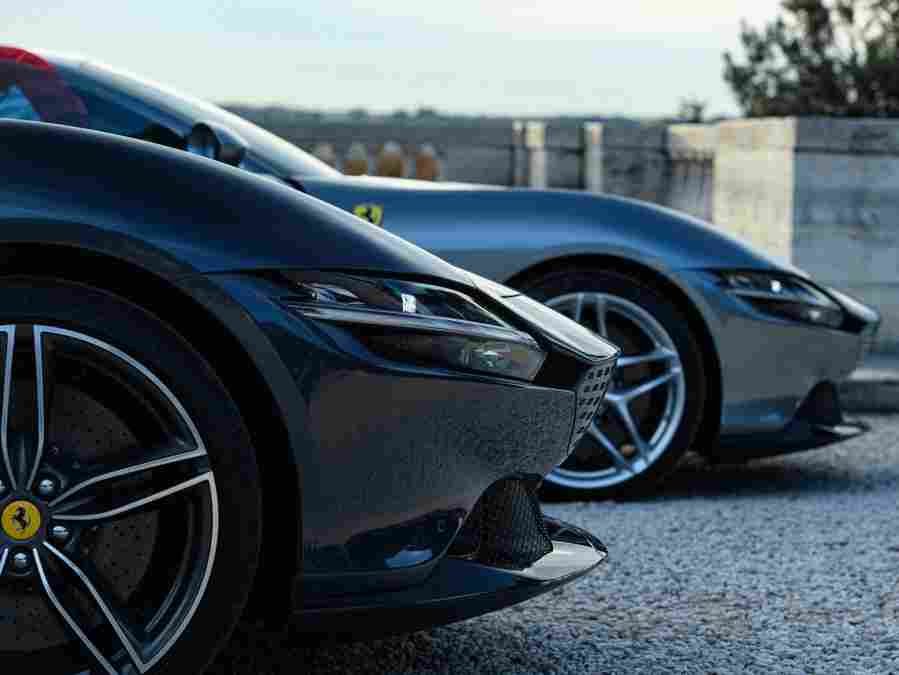 FERRARI Roma 6690 29 Car A4 Photo Print