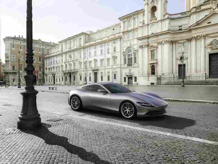 FERRARI Roma 6690 3 Car A4 Photo Print