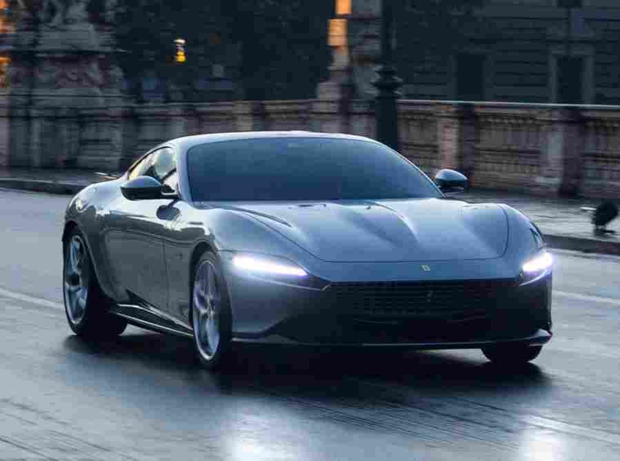 FERRARI Roma 6690 30 Car A4 Photo Print