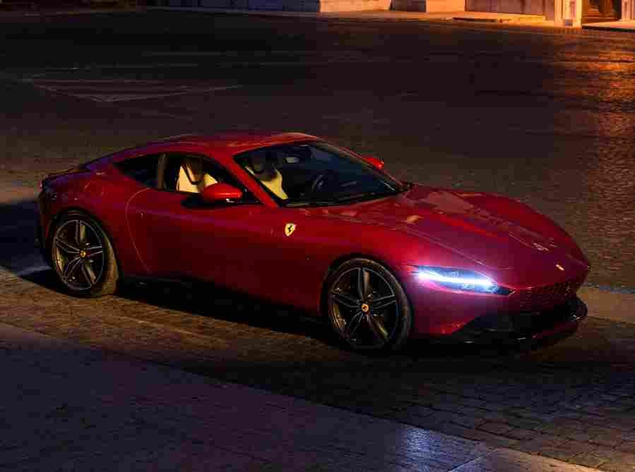 FERRARI Roma 6690 31 Car A4 Photo Print