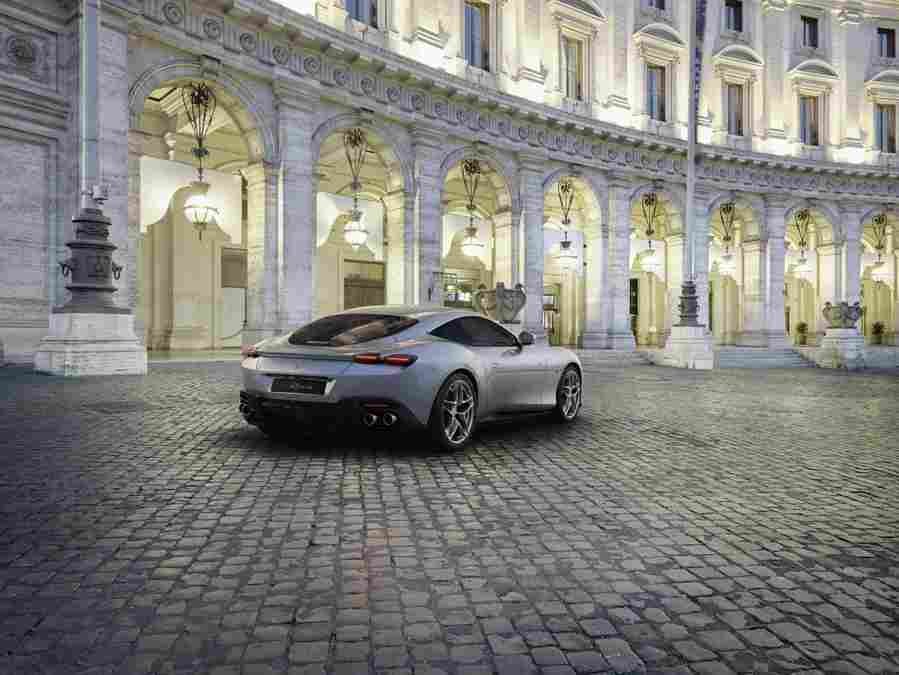FERRARI Roma 6690 4 Car A4 Photo Print