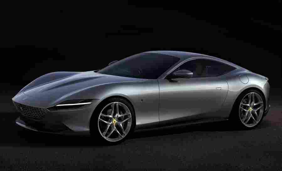 FERRARI Roma 6690 6 Car A4 Photo Print