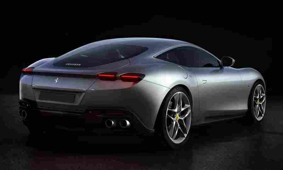 FERRARI Roma 6690 7 Car A4 Photo Print