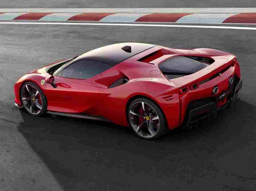 FERRARI SF90 Stradale 6586 17 Car A4 Photo Print