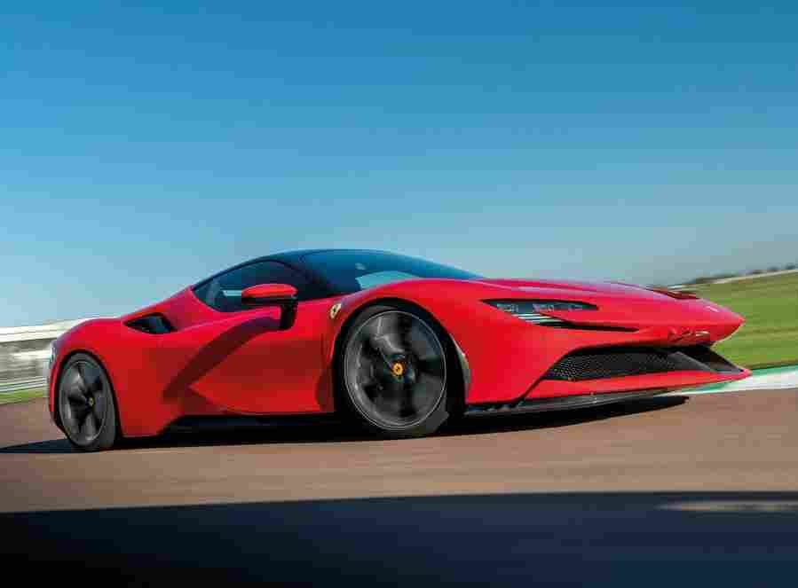 FERRARI SF90 Stradale 6586 20 Car A4 Photo Print