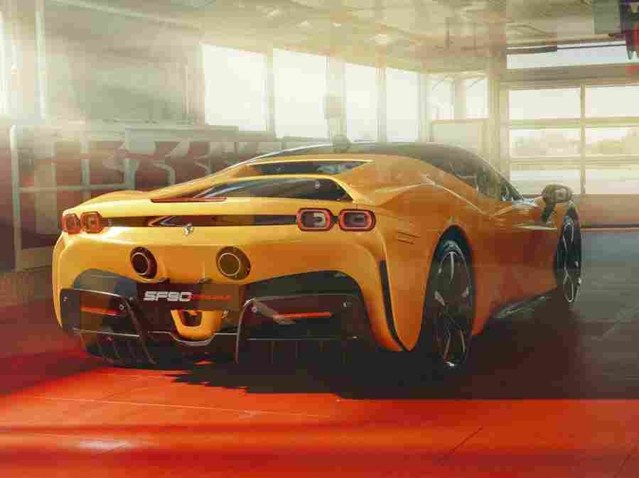 FERRARI SF90 Stradale 6586 26 Car A4 Photo Print