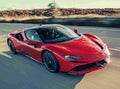 FERRARI SF90 Stradale 6586 28 Car A4 Photo Print