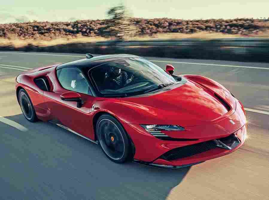 FERRARI SF90 Stradale 6586 28 Car A4 Photo Print