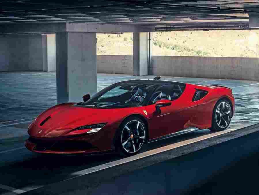 FERRARI SF90 Stradale 6586 30 Car A4 Photo Print