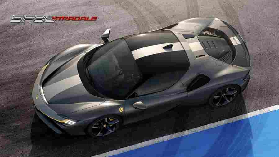 FERRARI SF90 Stradale 6586 8 Car A4 Photo Print