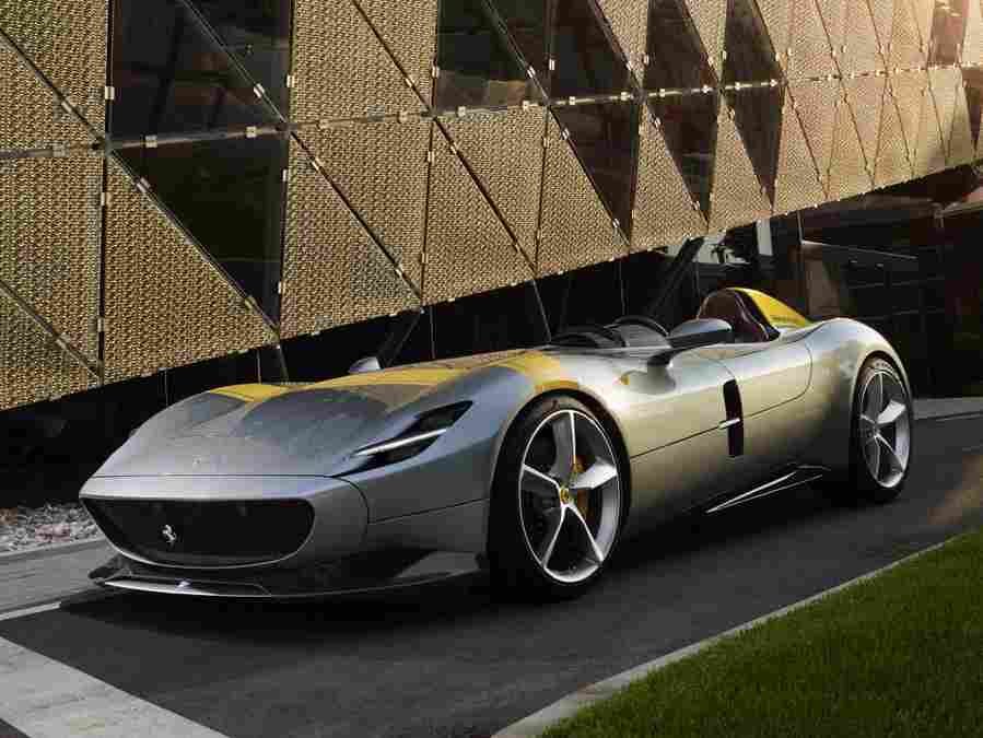 FERRARI SP1 6413 2 Car A4 Photo Print