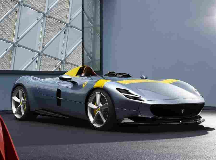 FERRARI SP1 6413 3 Car A4 Photo Print