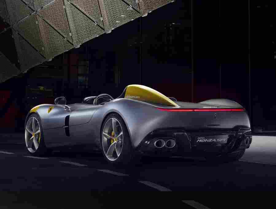 FERRARI SP1 6413 4 Car A4 Photo Print