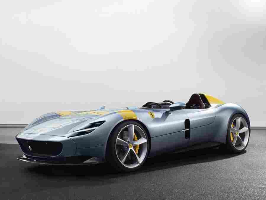 FERRARI SP1 6413 7 Car A4 Photo Print