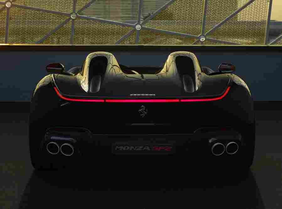 FERRARI SP2 6414 5 Car A4 Photo Print