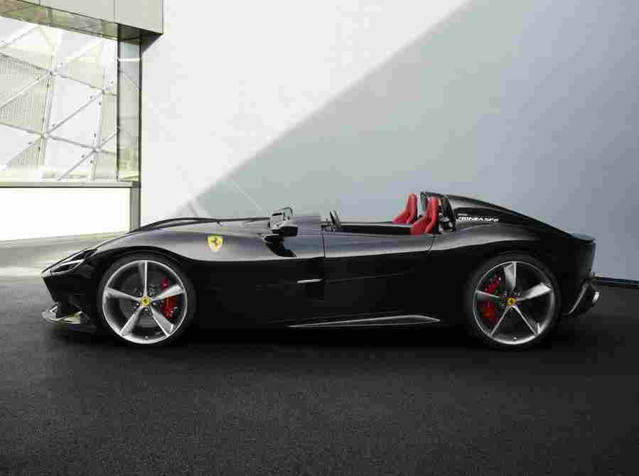 FERRARI SP2 6414 6 Car A4 Photo Print